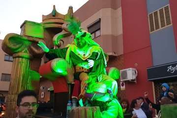 Cabalgata de los Reyes Magos en Telde (Foto TA y Antonio Alí))